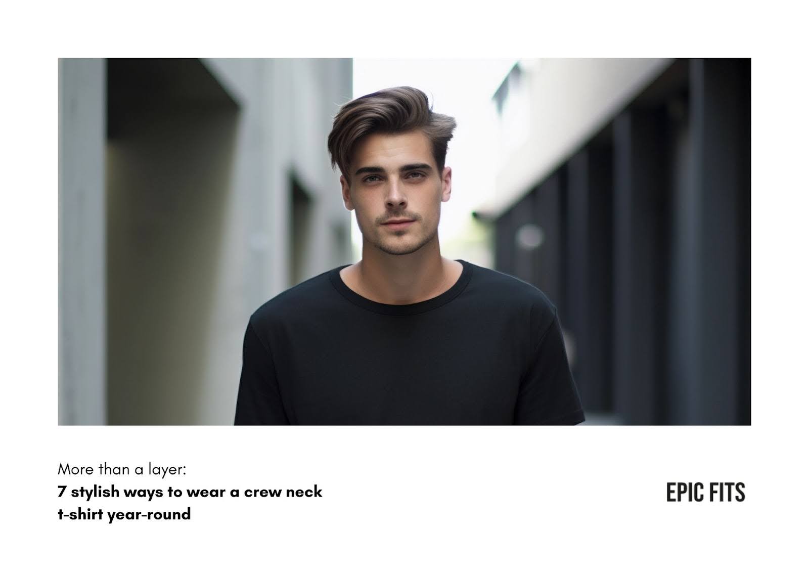 Styling Crew neck Tshirts