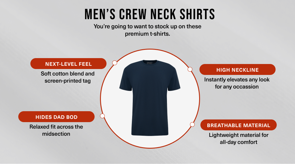 Mens Crew Neck T-Shirt