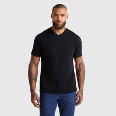 Black V-Neck