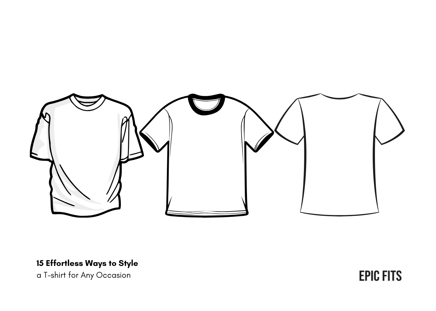 15 ways to style tshirts