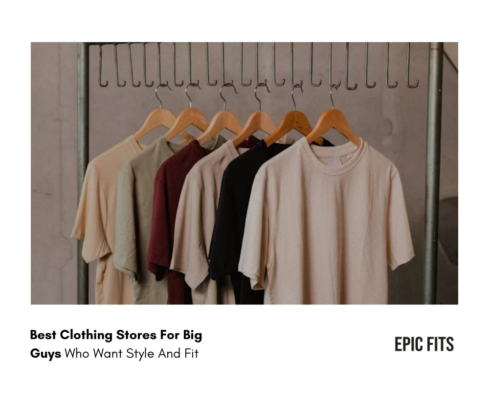 Best Clothing Stores For Big Guys Who Want Style And Fit