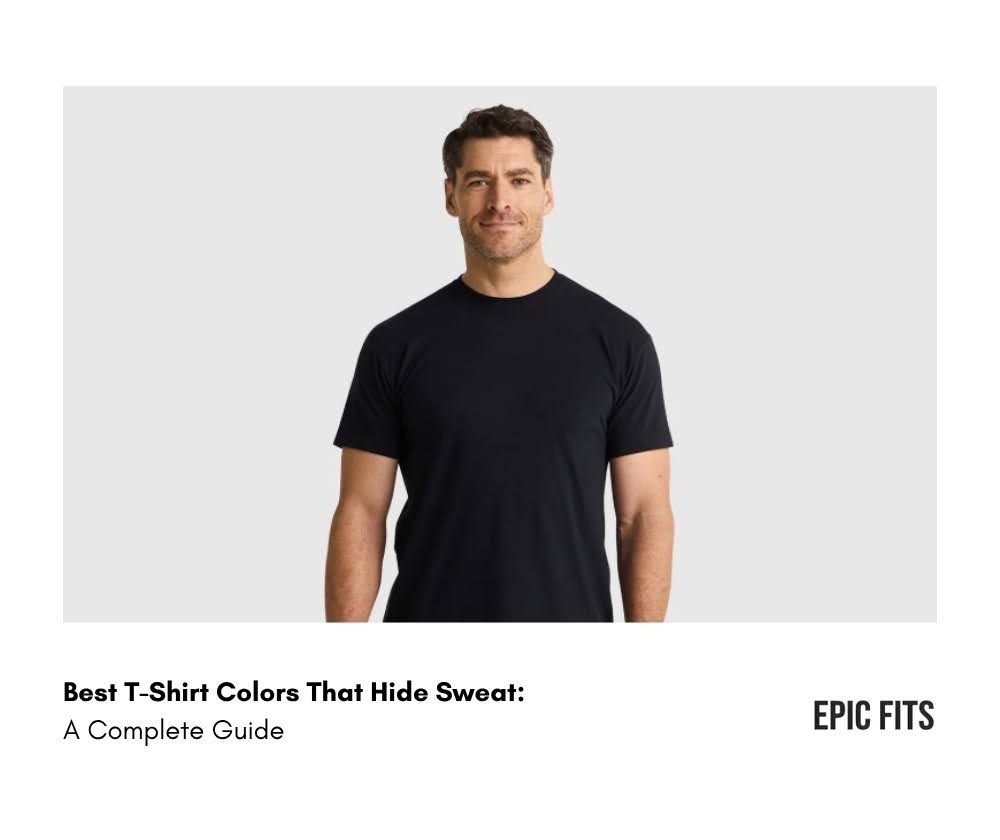 Best T-Shirt Colors That Hide Sweat: A Complete Guide