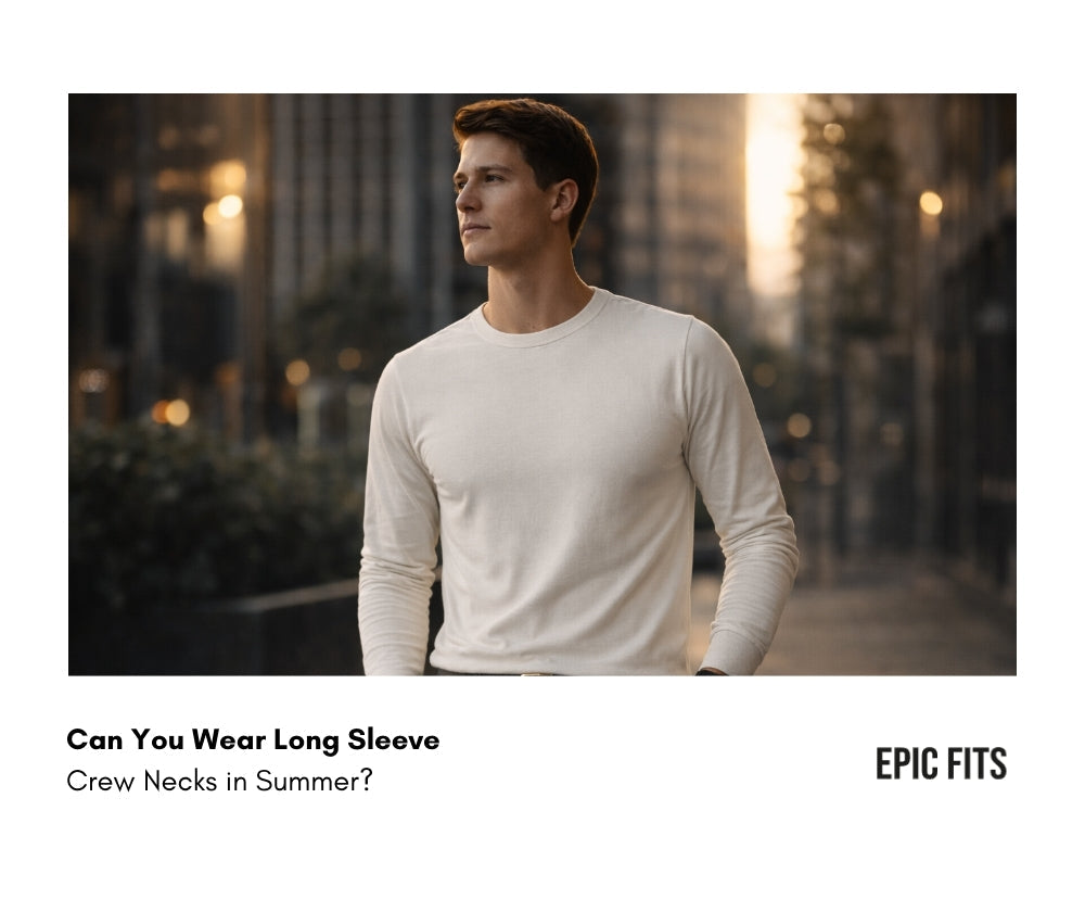 Can You Wear Long-Sleeve Crew Neck in Summer? Style Guide