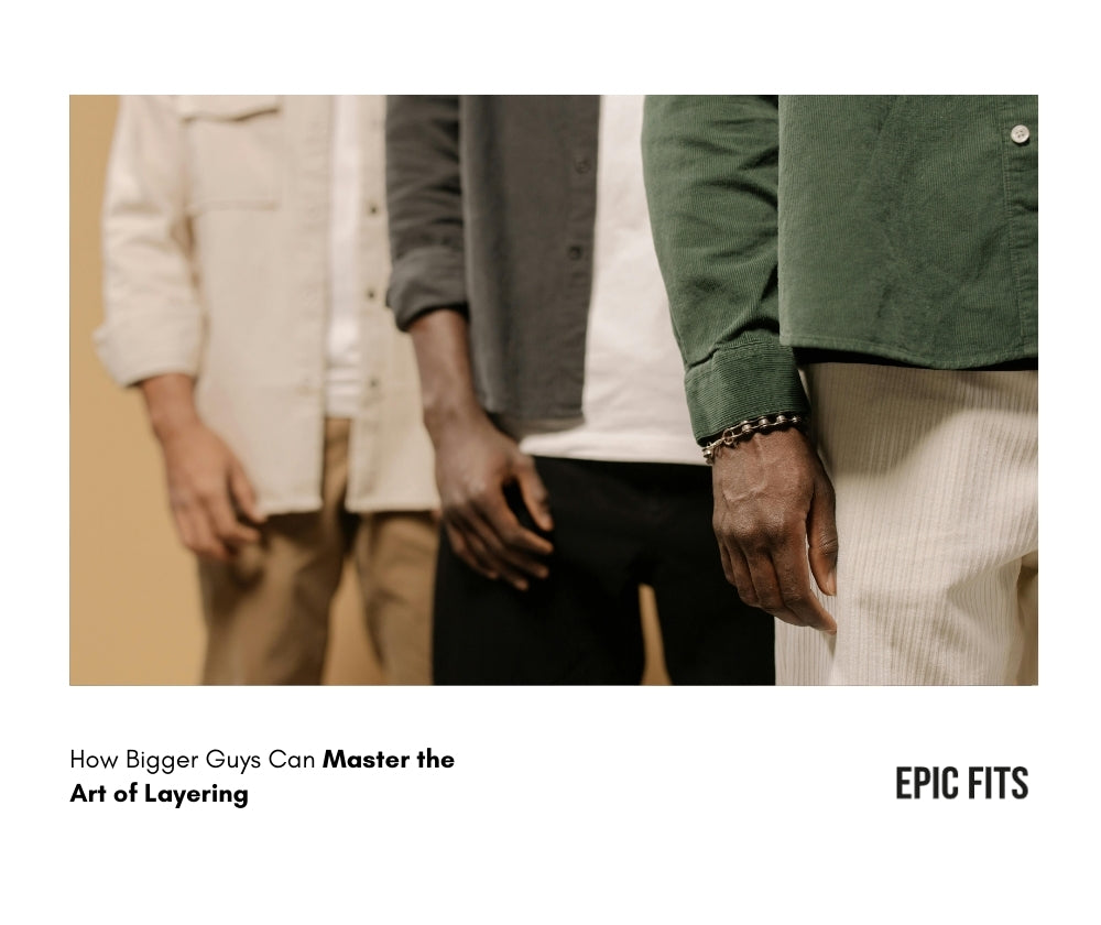 Layering Tips for Bigger Men, Simple Style Guide