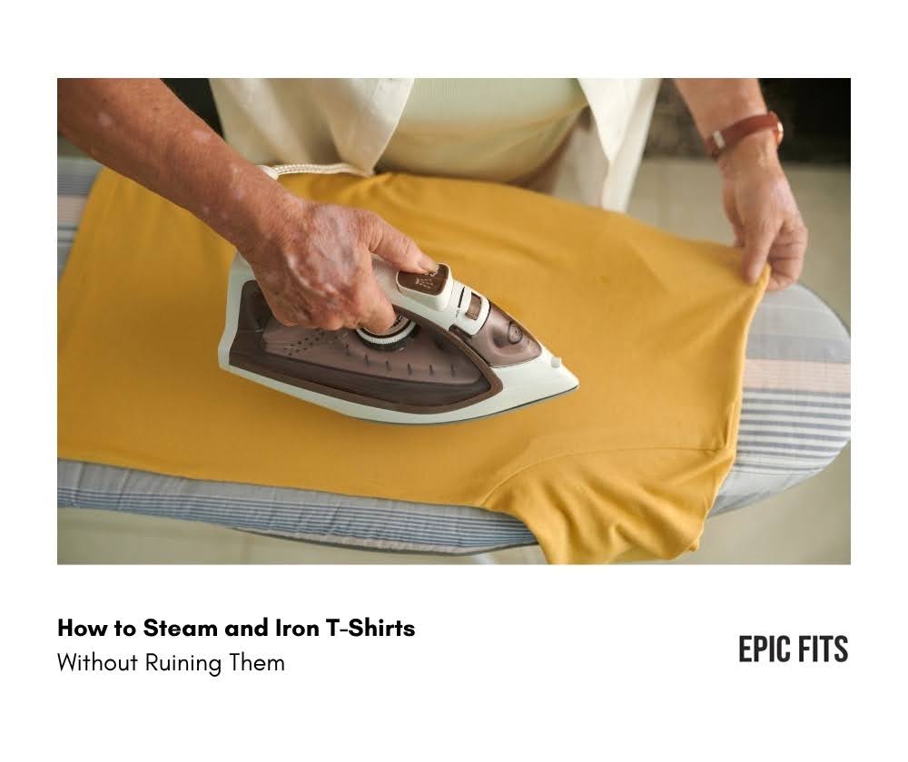 How to Steam and Iron T-Shirts Without Ruining Them