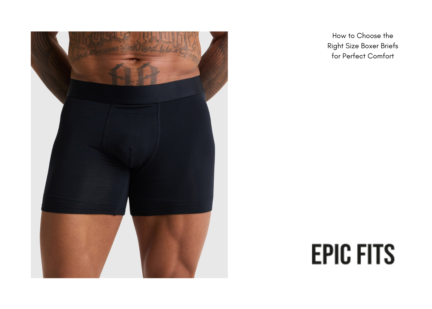 How to Choose the Right Size Boxer Briefs for Perfect Comfort