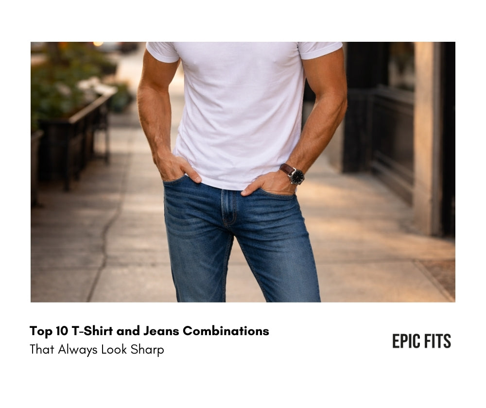 10 T-Shirt and Jeans Combos That Always Look Sharp