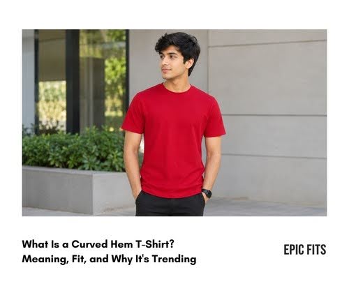 What Is a Curved Hem T-Shirt? Meaning, Fit, and Why It's Trending
