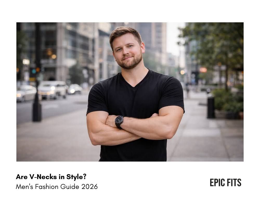Are V-Necks Still in Style in 2026? Men's Fashion Guide