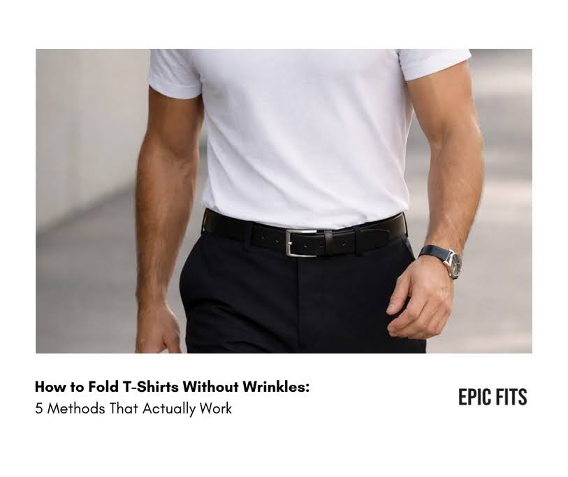 How to Fold T-Shirts Without Wrinkles 