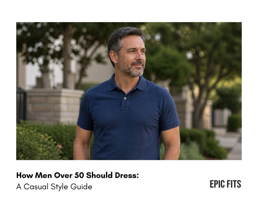 How Men Over 50 Should Dress: A Casual Style Guide