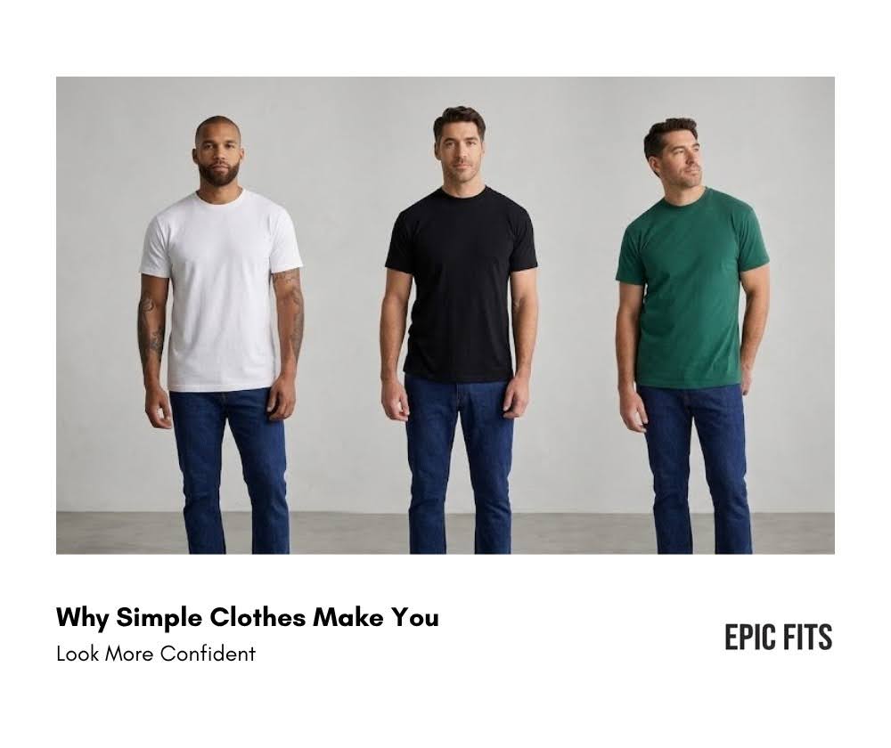 Why Simple Clothes Make You Look More Confident