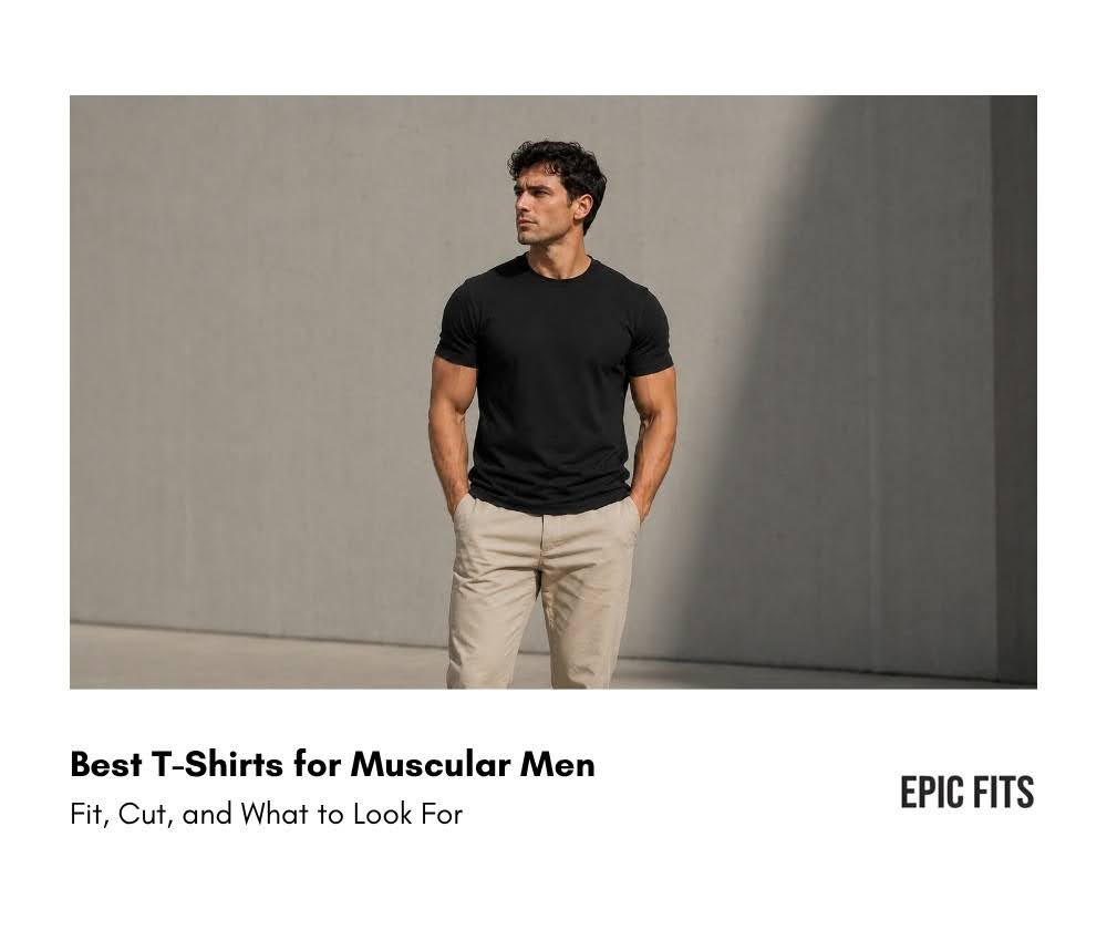 Best T-Shirts for Muscular Men: Fit, Cut, and What to Look For