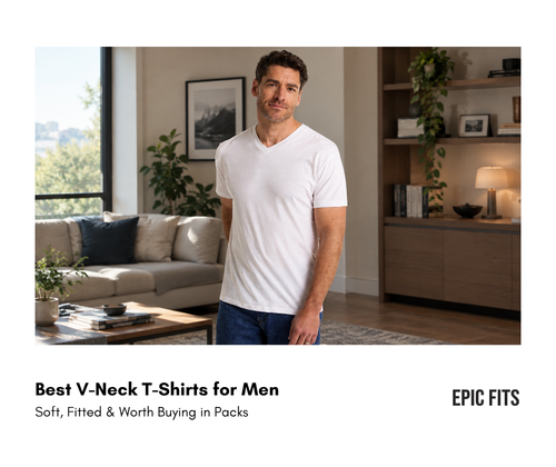 Best V-Neck T-Shirts for Men: Soft, Fitted & Worth Buying in Packs
