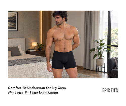 Comfort-Fit Underwear for Big Guys: Why Loose-Fit Boxer Briefs Matter