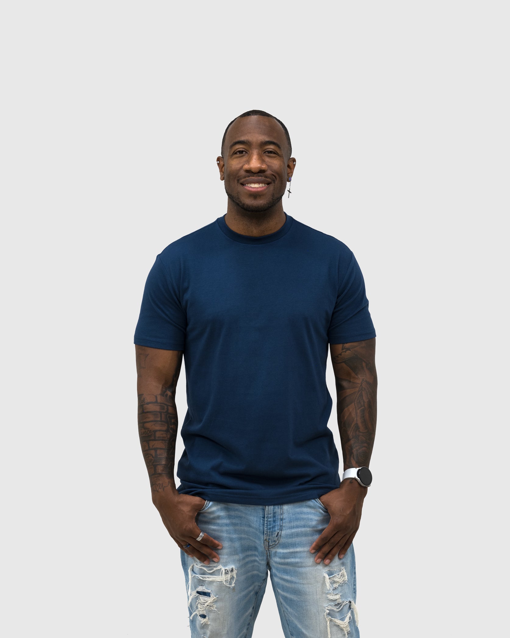 Midnight Navy Crew Neck