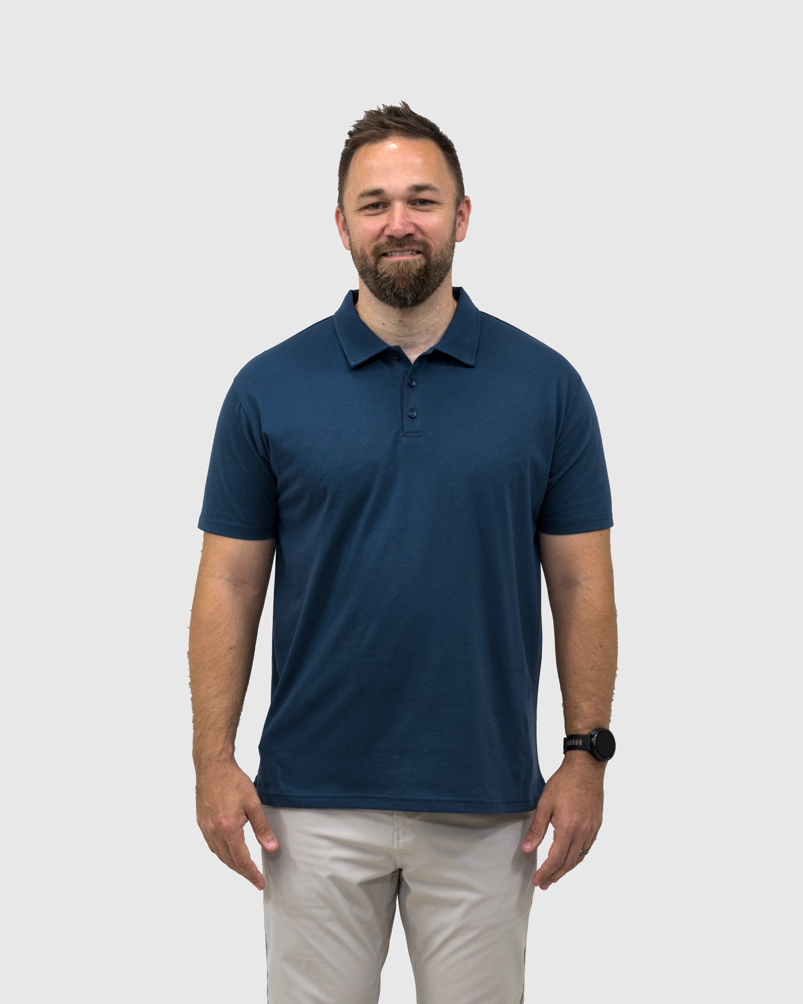 Slate Blue Polo