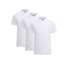 All White Polo 3-Pack