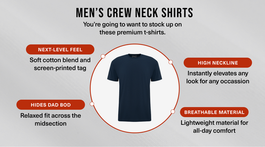 Men's Crew Neck T-Shirts – Signature Fit & Soft Fabric at Epic Fits