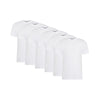 All White Active Tech Crew Neck 6-Pack