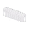 All White Long Sleeve Henley 9-Pack
