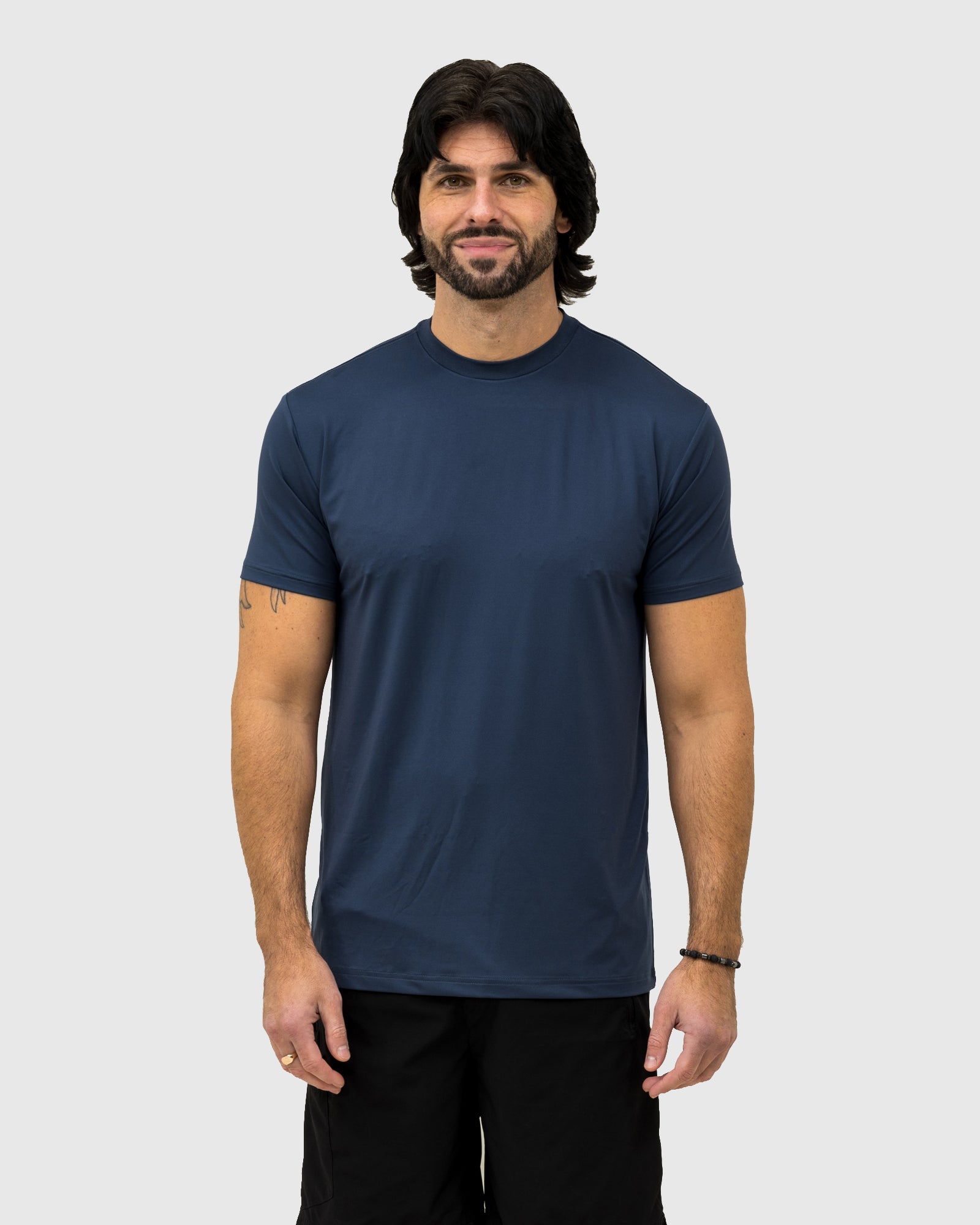 Slate Blue Active Tech Crew Neck