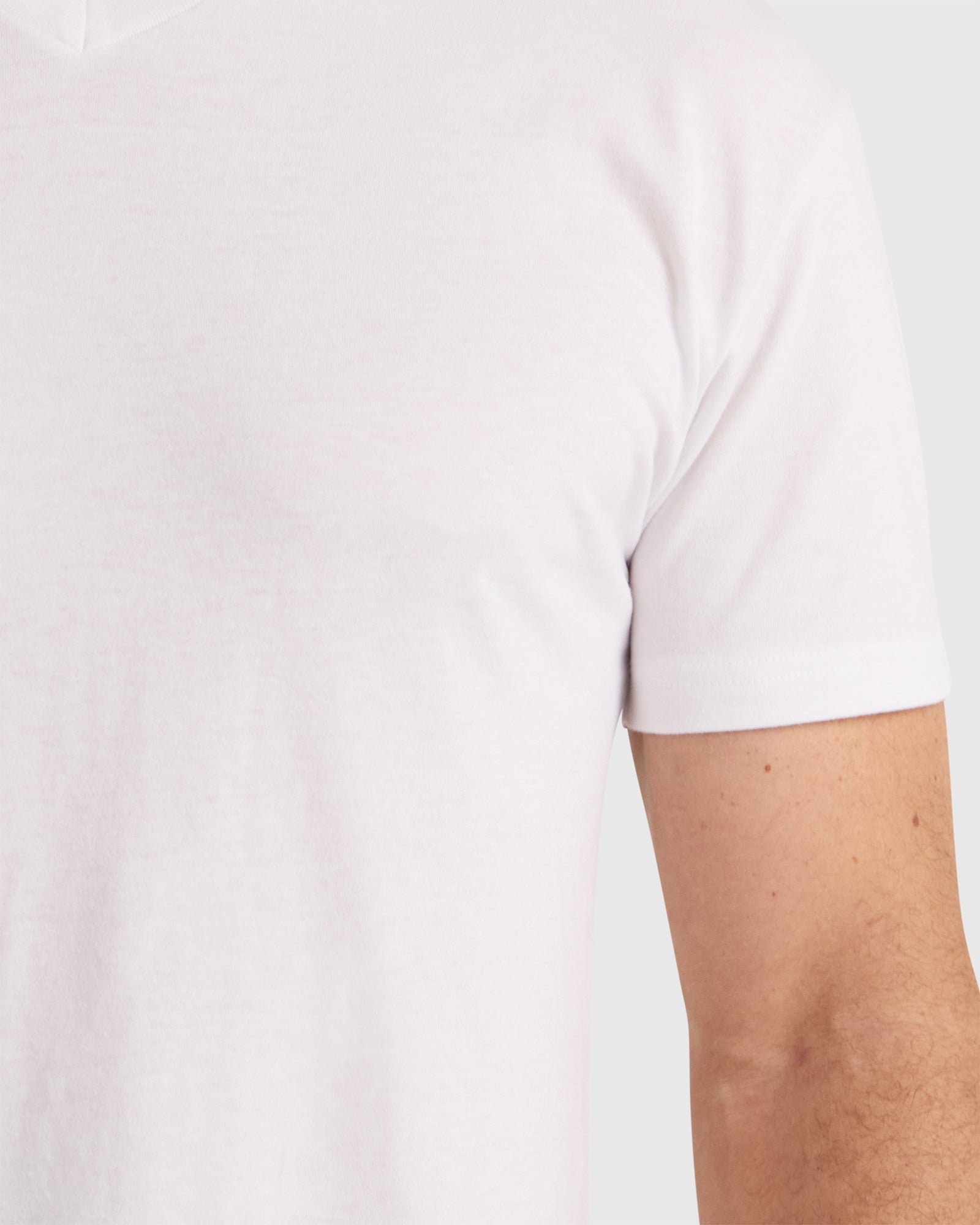 Shop White V-Neck Men's T-Shirt – Premium Quality & Comfortable Fit ...